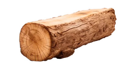 Plaid mouton avec motif Texture du bois de chauffage A large log is cut out element. Isolated on transparent background, PNG