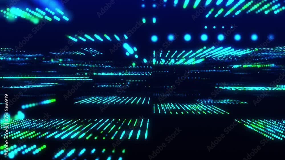 Poster abstract digital background. data flow information. digital communication concept. science technolog