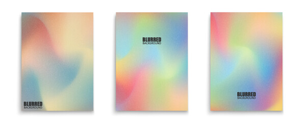 Fototapeta premium Gradient Backgrounds Vector set of vibrant colours. Gradient Backgrounds Colourful vector backgrounds for covers, wallpaper, social media, banners, business cards, branding design projects.