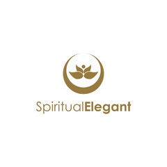 Spiritual Elegant Logo Design Minimalist