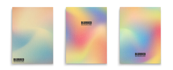 Gradient Backgrounds Vector set of vibrant colours. Gradient Backgrounds Colourful vector backgrounds for covers, wallpaper, social media, banners, business cards, branding design projects.