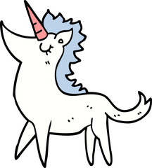 cartoon unicorn