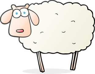 cartoon sheep