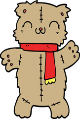 cartoon teddy bear