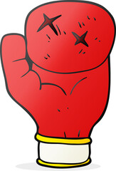 cartoon boxing glove
