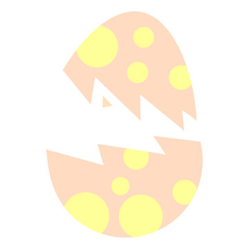 cracked easter egg