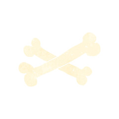 retro cartoon bones