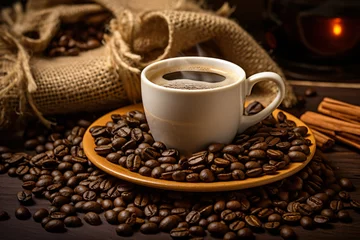 Photo sur Plexiglas Café cup of coffee