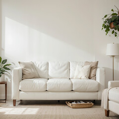 modern living room with interior design