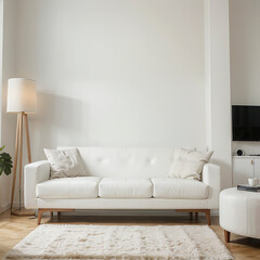 modern living room with interior design