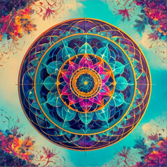 Beautiful Geometry - Mandala In the Sky