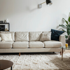 modern living room with interior design