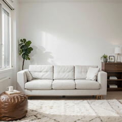 Fototapeta premium modern living room with interior design