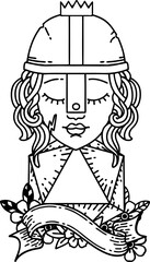 human fighter with natural twenty dice roll illustration