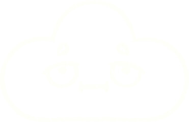 Obraz premium Storm Cloud Chalk Drawing