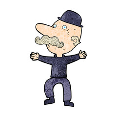 cartoon wealthy fello