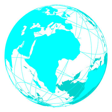 digital globe PNG file