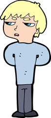 cartoon antisocial boy