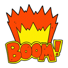 cartoon boom symbol