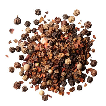 Sichuan Pepper, transparent background, isolated image, generative AI