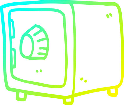 recommend clip art: cold gradient line drawing cartoon safe
