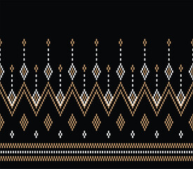 Ethnic seamless illustration pattern design