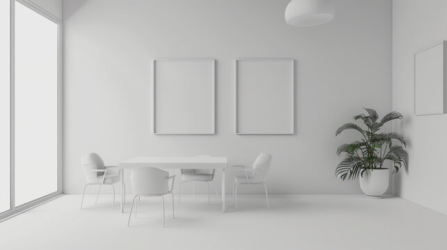 modern interior design of room