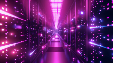 abstract background PC servers