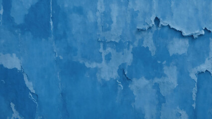 Obraz premium Abstract grunge decorative relief Blue stucco wall texture