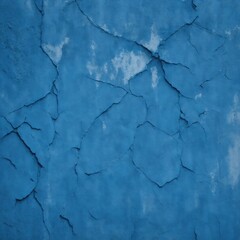 Obraz premium Abstract grunge decorative relief Blue stucco wall texture