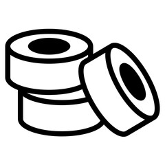 tape vector icon