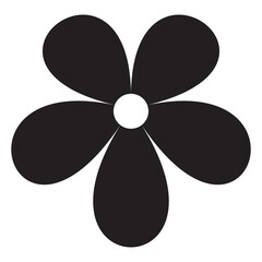 Sunny daisy flowers isolated on black background.   Vector file illustration.