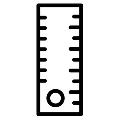 Obraz premium ruller icon