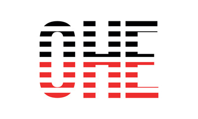 OHE three initial letter iconic line negative space minimal logo design vector template. monogram, abstract, wordmark, business, typography, minimalist, brand, company, flat, modern, unique, simple