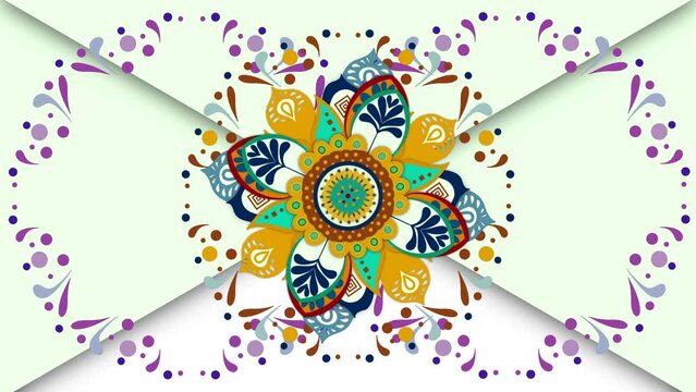 mandala ornament, vintage yoga mandala spinning, Seamless animation mandala pattern geometric, Decorative floral pattern, Mandala in Indian motif, Esoteric cosmic mandala, Tibetan Mandala, Buddhist	
