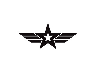 Obraz premium Abstract star logo icon design template elements