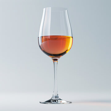 glass of #wine. Image with copy space and white background. #Bar concept