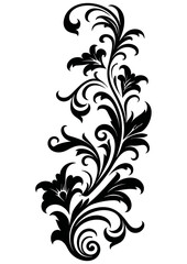 Art Nouveau Corners and Frames Graphic Accents,  vector illustration, vintage elements