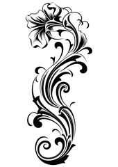 Art Nouveau Corners and Frames Graphic Accents,  vector illustration, vintage elements