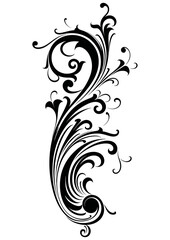 Art Nouveau Corners and Frames Graphic Accents,  vector illustration, vintage elements