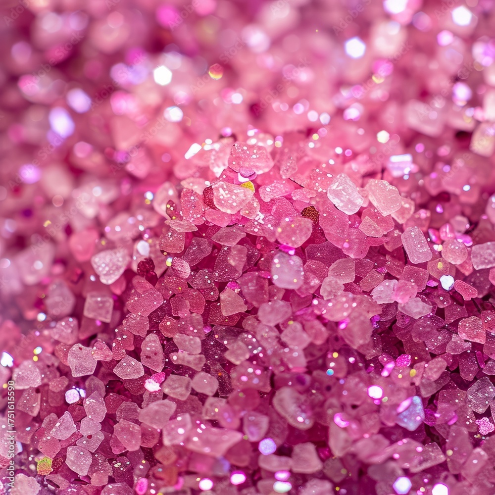 Poster pink sea salt.