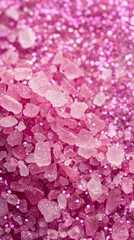 pink sea salt.