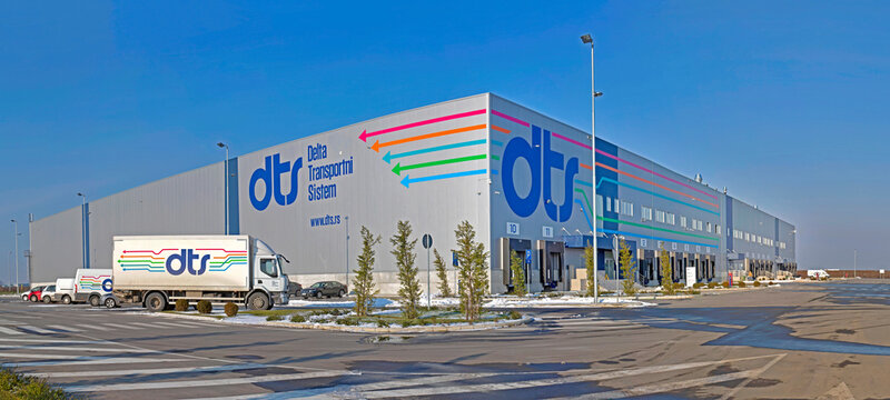 Warehouse Delta Transport System Distribution Warehouse Building Dts Serbia