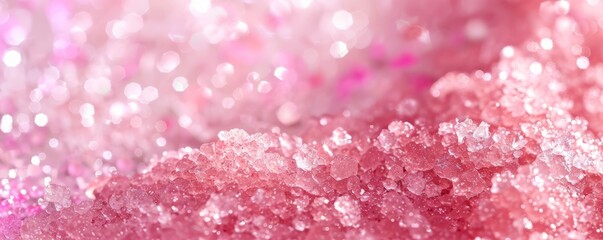 Fototapeta premium pink sea salt.