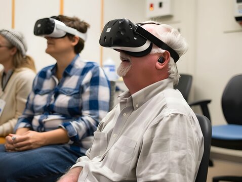 An experimental program uses virtual reality to treat chronic pain creating digital worlds where patients can escape their physical ailments