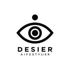 eye icon vector illustration, eye logo, logo design, vector logo, logo for business, 