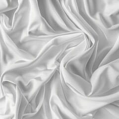 Fototapeta premium Smooth elegant white silk