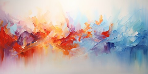 Obraz na płótnie Canvas oil painting color abstract