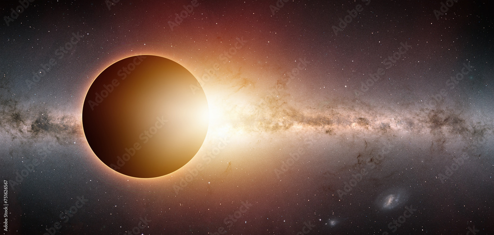 Poster solar eclipse 