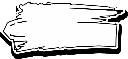 Grunge border frame vector grunge background